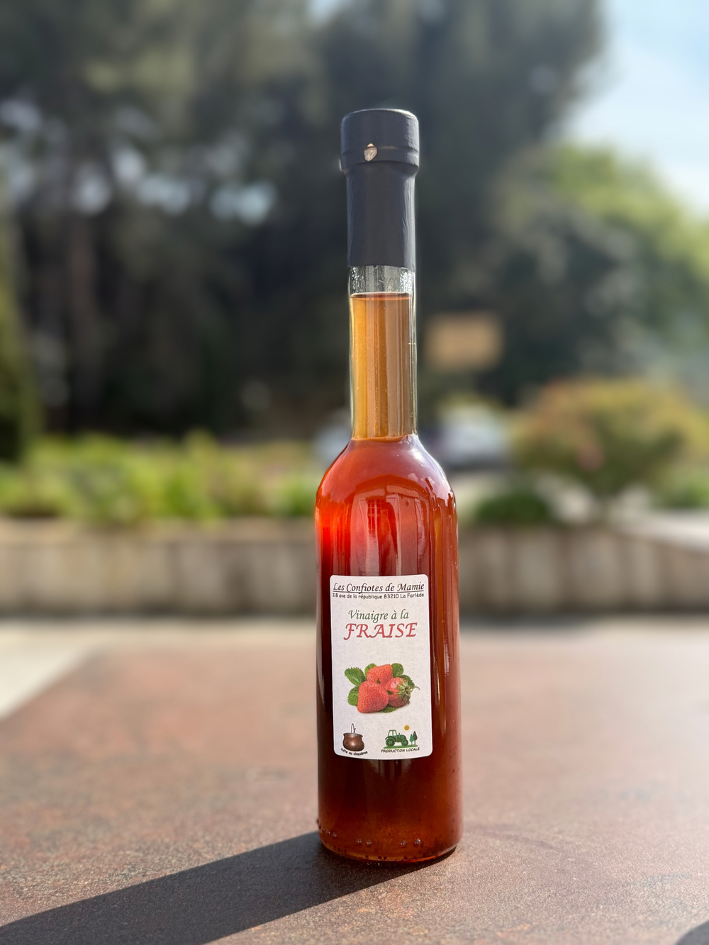 Vinaigre à la fraise