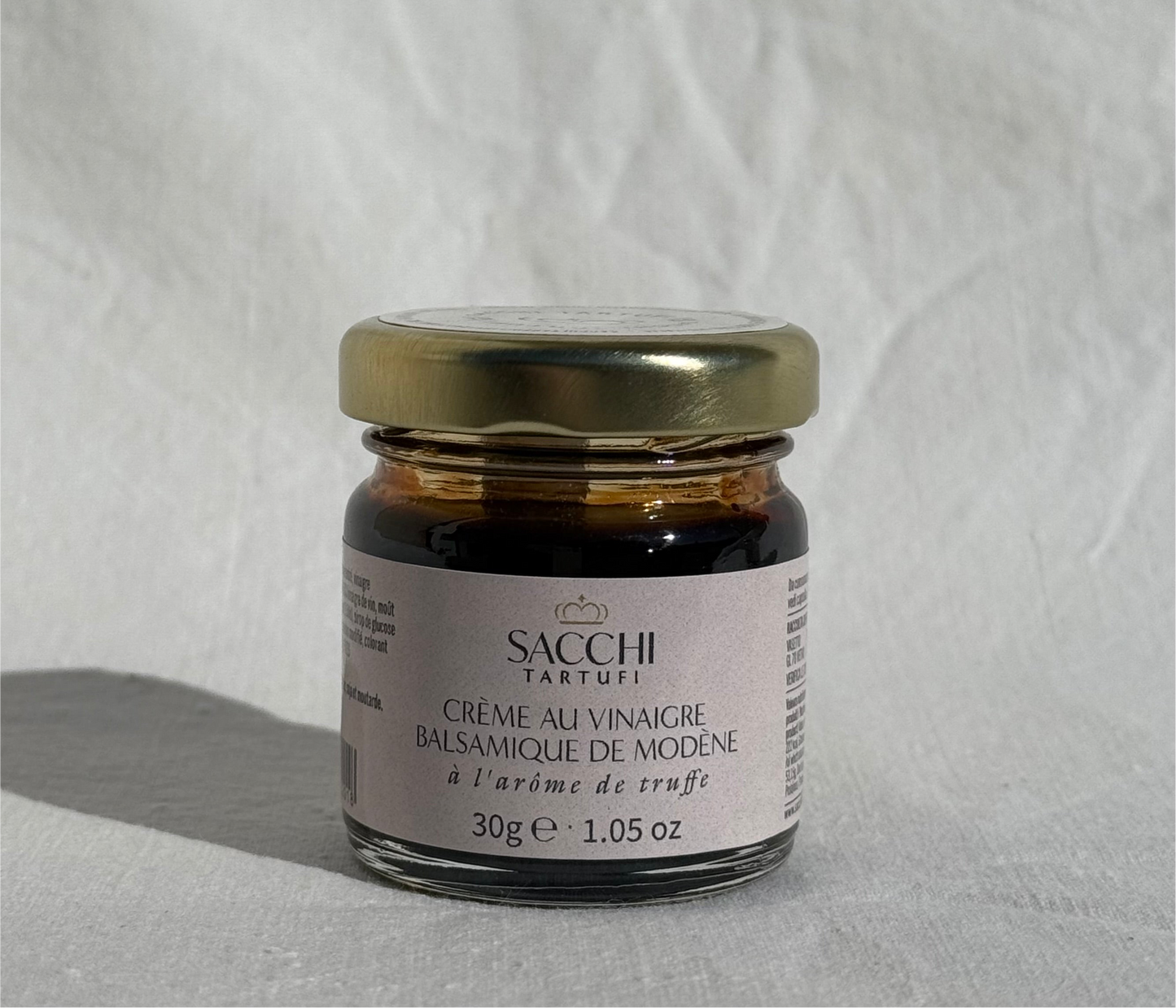 Crème au Vinaigre Balsamique de Modène à l’Arome de Truffe 30g